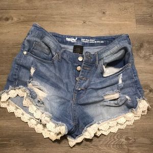 Jean shorts